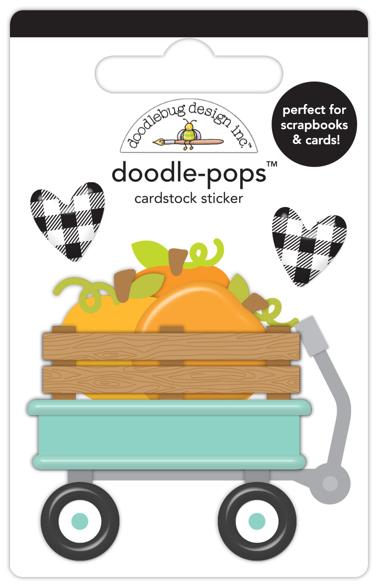 Doodlebug Farmhouse Country Pumpins Doodle-pops