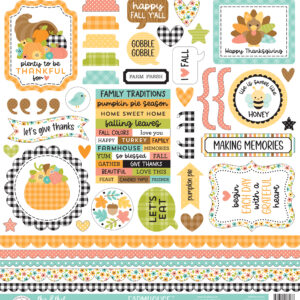 Doodlebug Farmhouse This & That Stickers