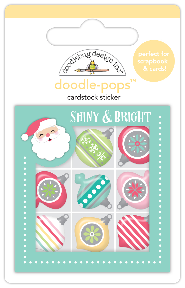 Doodlebug Tinsel Time Deck the Halls Doodle-pops