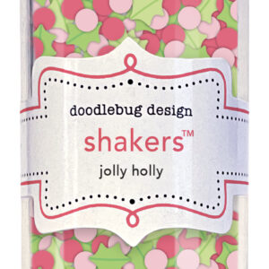 Doodlebug Tinsel Time Jolly Holly Shakers