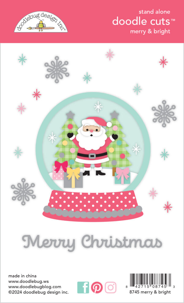 Doodlebug Tinsel Town Merry & Bright Doodlebug Cuts