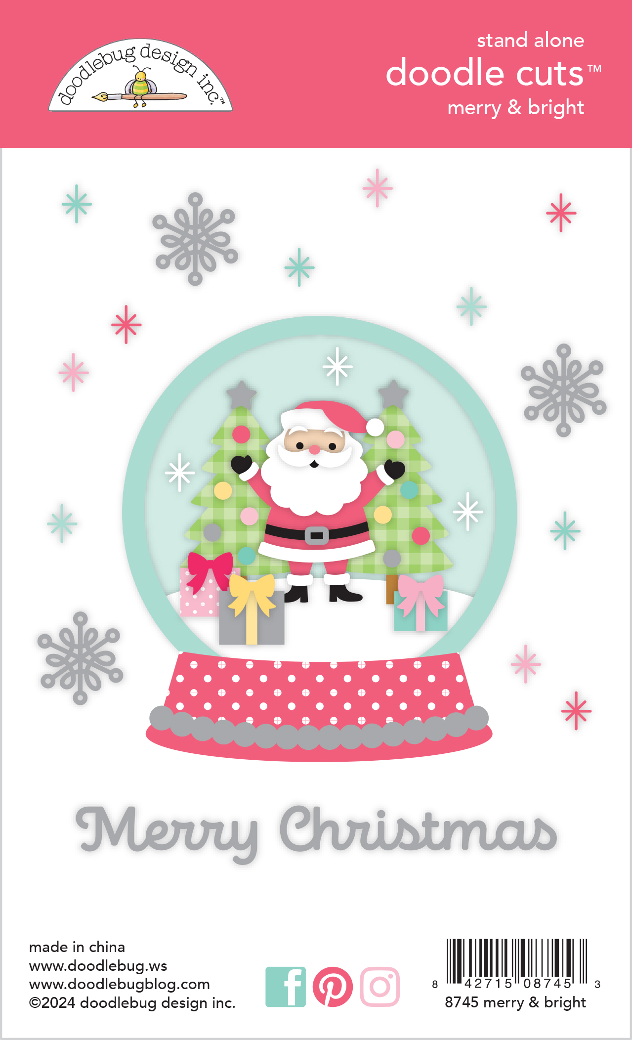 Doodlebug Tinsel Town Merry & Bright Doodlebug Cuts