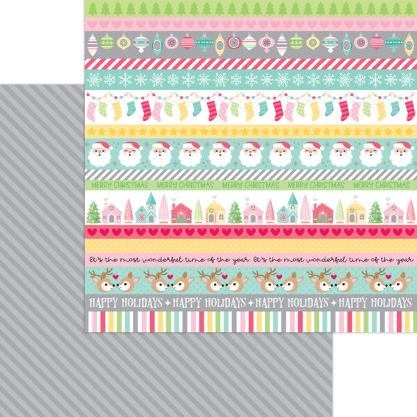 Doodlebug Tinsel Time 12X12 Tinsel Garland