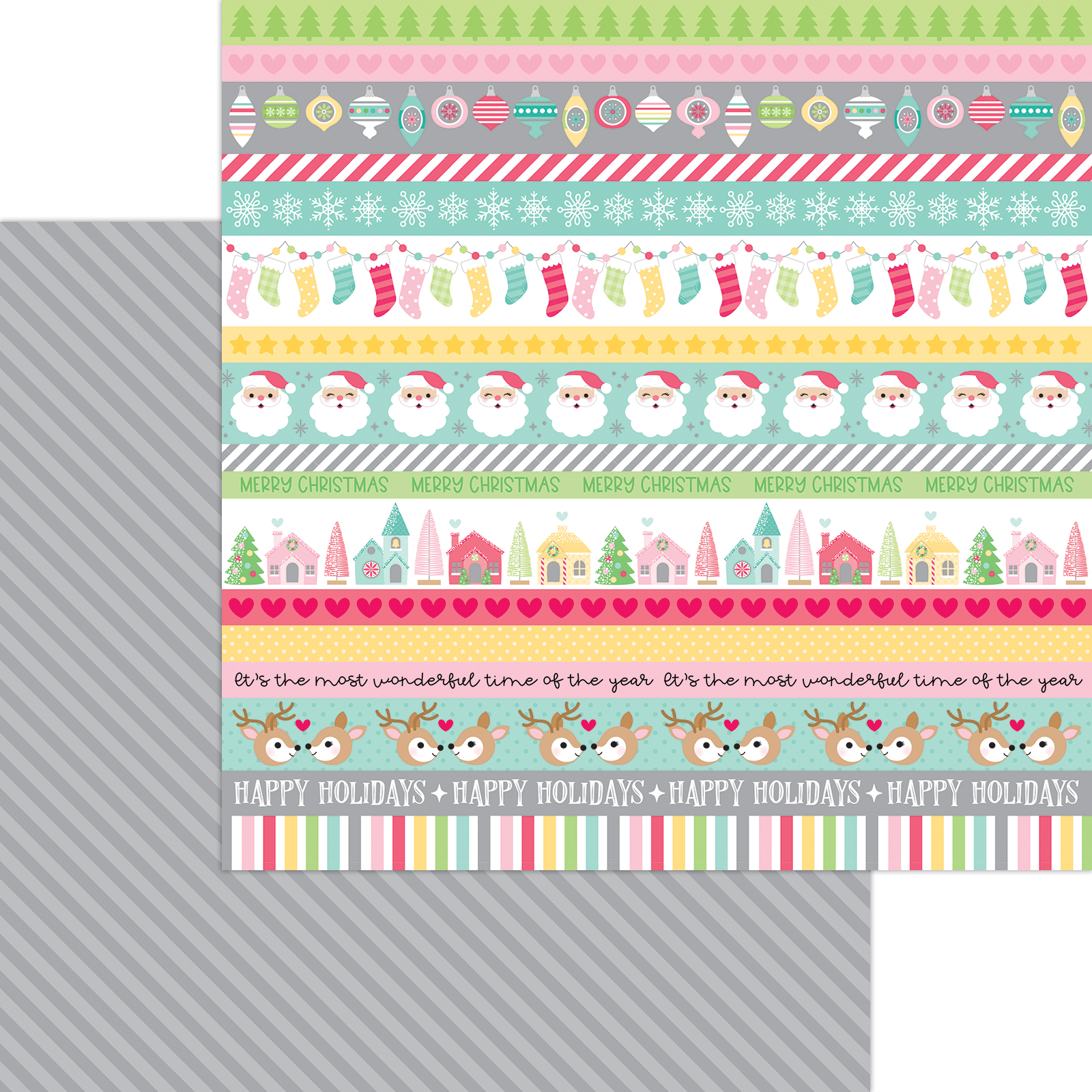 Doodlebug Tinsel Time 12X12 Tinsel Garland