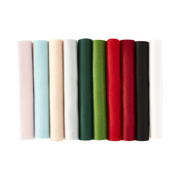 Spellbinders Merino Wool Felt Sheets - Holiday Collection