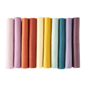 Spellbinders Merino Wool Felt Sheets - Trend Collection