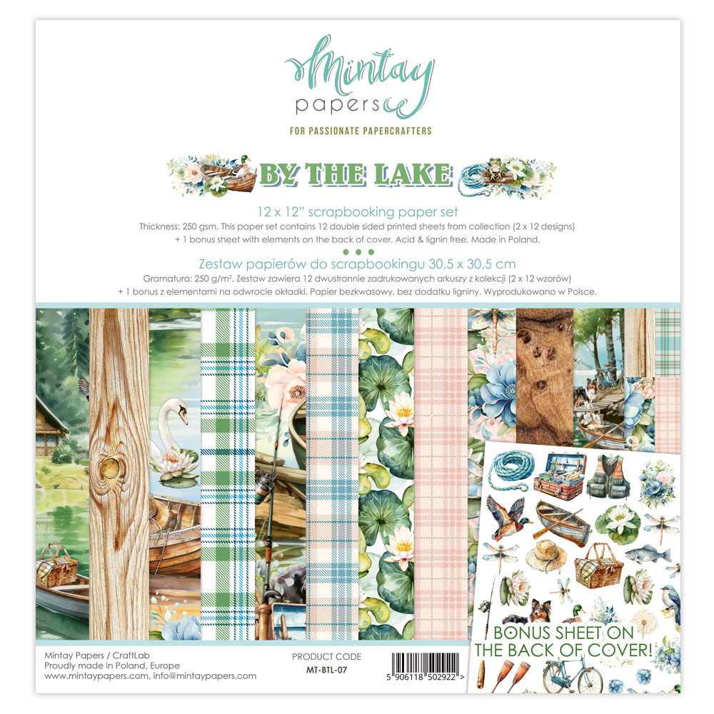 Mintay By the Lake 12 X 12 Collection Pack