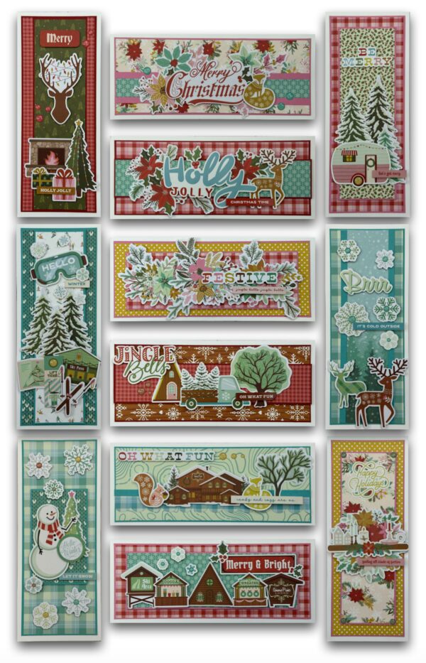 Simple Stories Snow Pine Lodge Card Kit