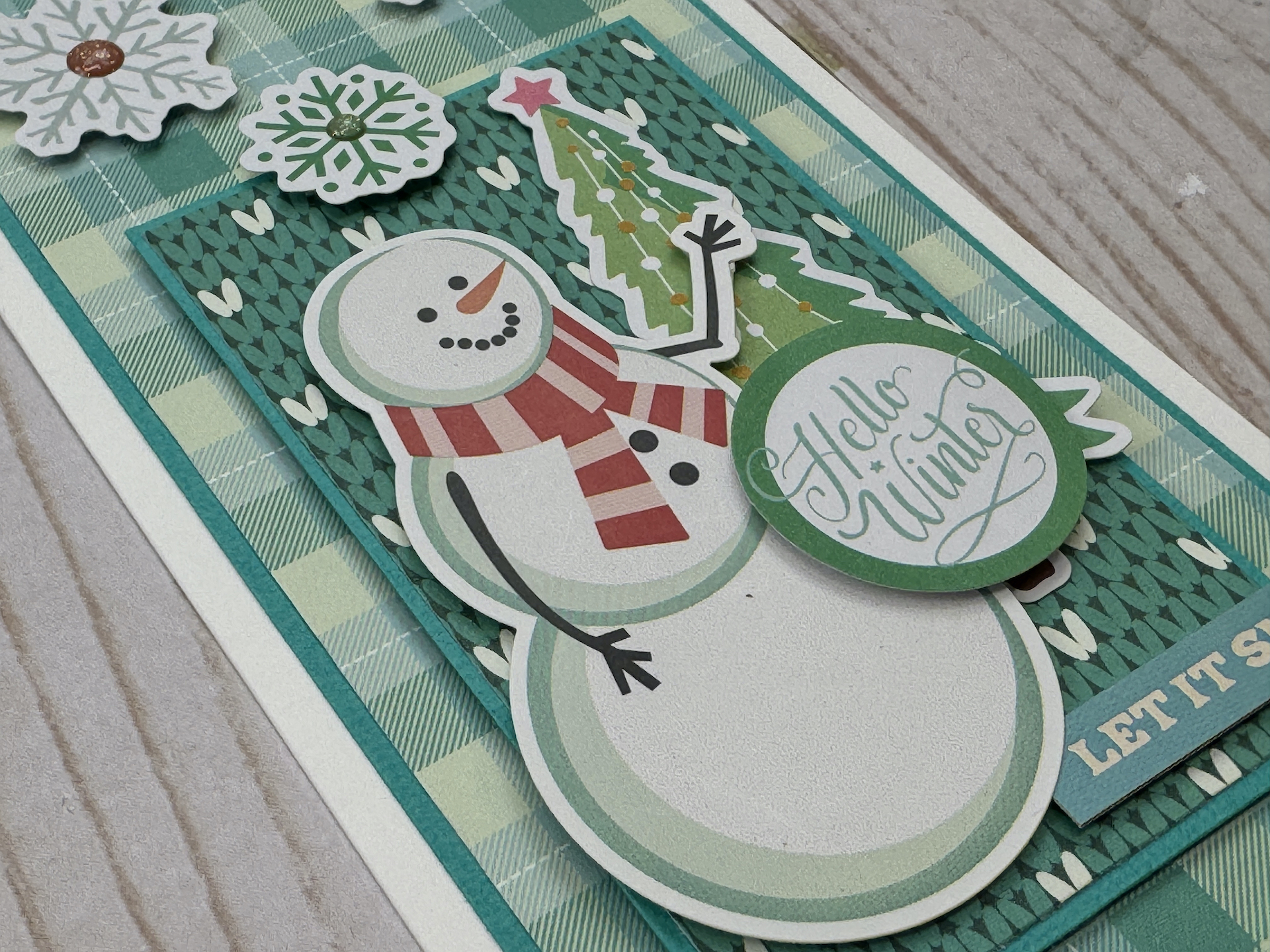 Simple Stories Snow Pine Lodge Card Kit