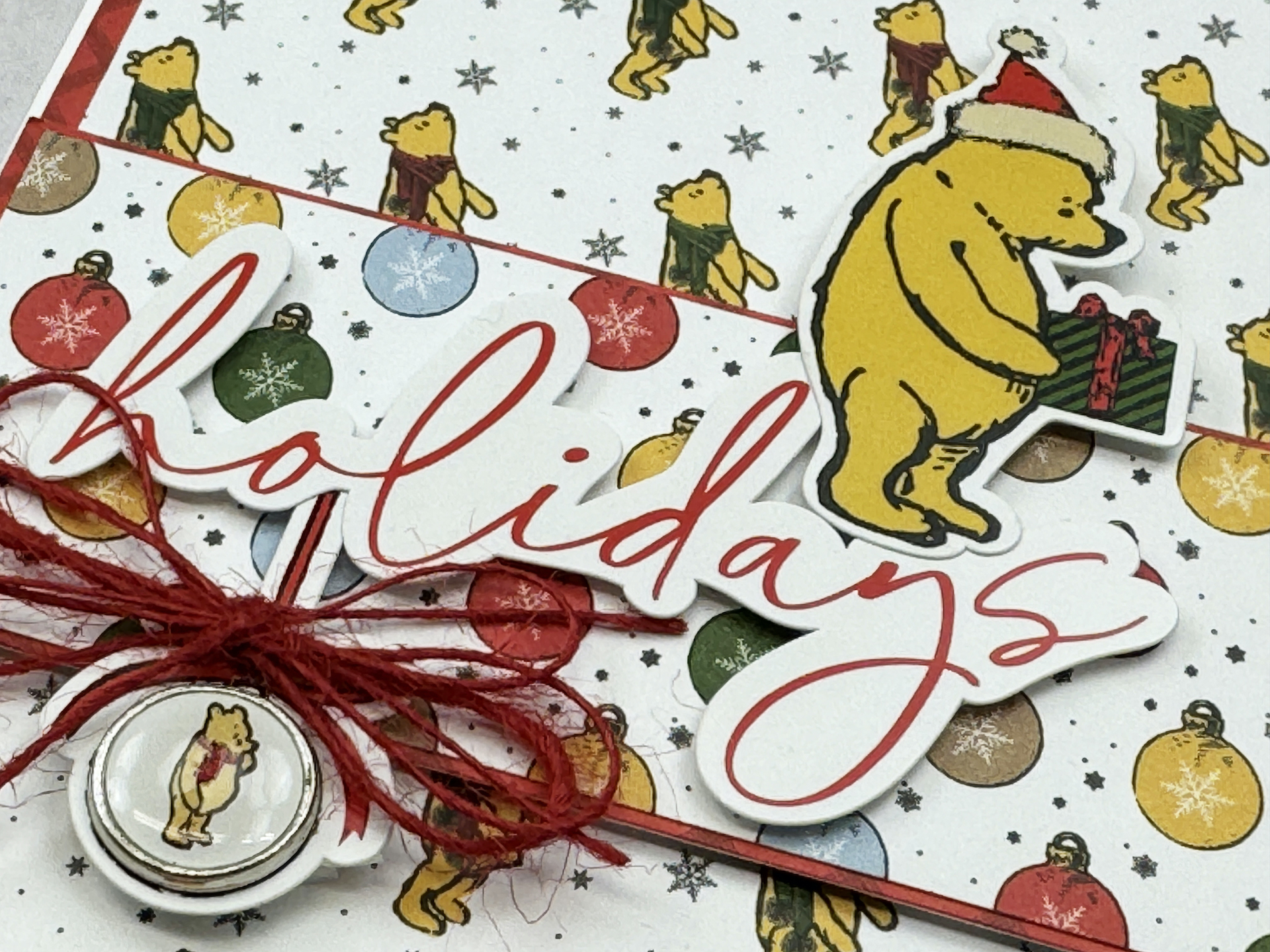 Echo Park Winnie the Pooh Christmas Card Ki