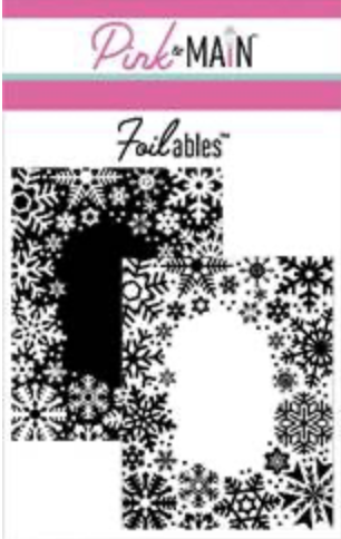 PINK & MAIN FOILABLES SNOWFLAKE FRAMES