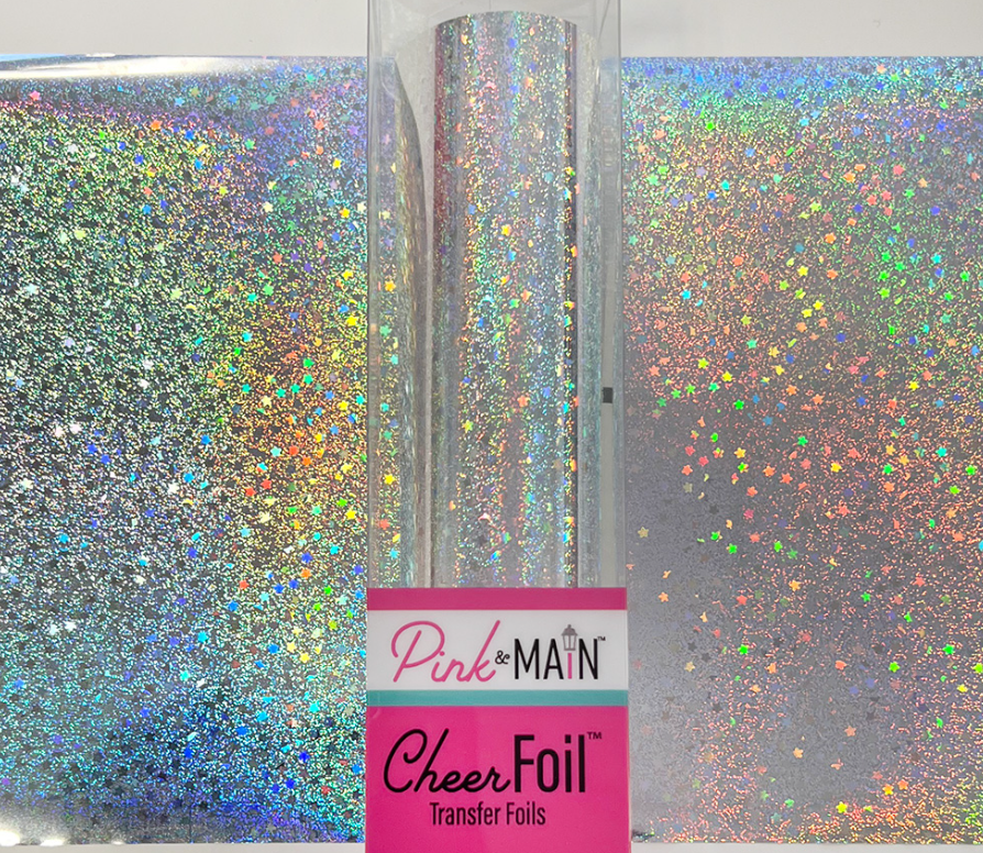 PINK & MAIN FOIL CHEERFOIL SPARKLE SILVER