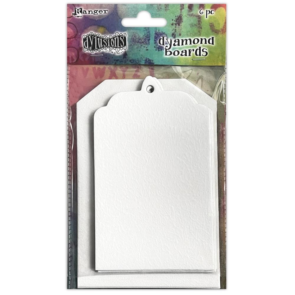 RANGER DYLUSIONS DYAMOND BOARDS ASSORTED TAGS LARGE