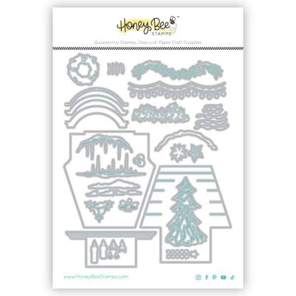 Honey Bee Lovely Layers: Window - Holiday Add-on Honey Cuts