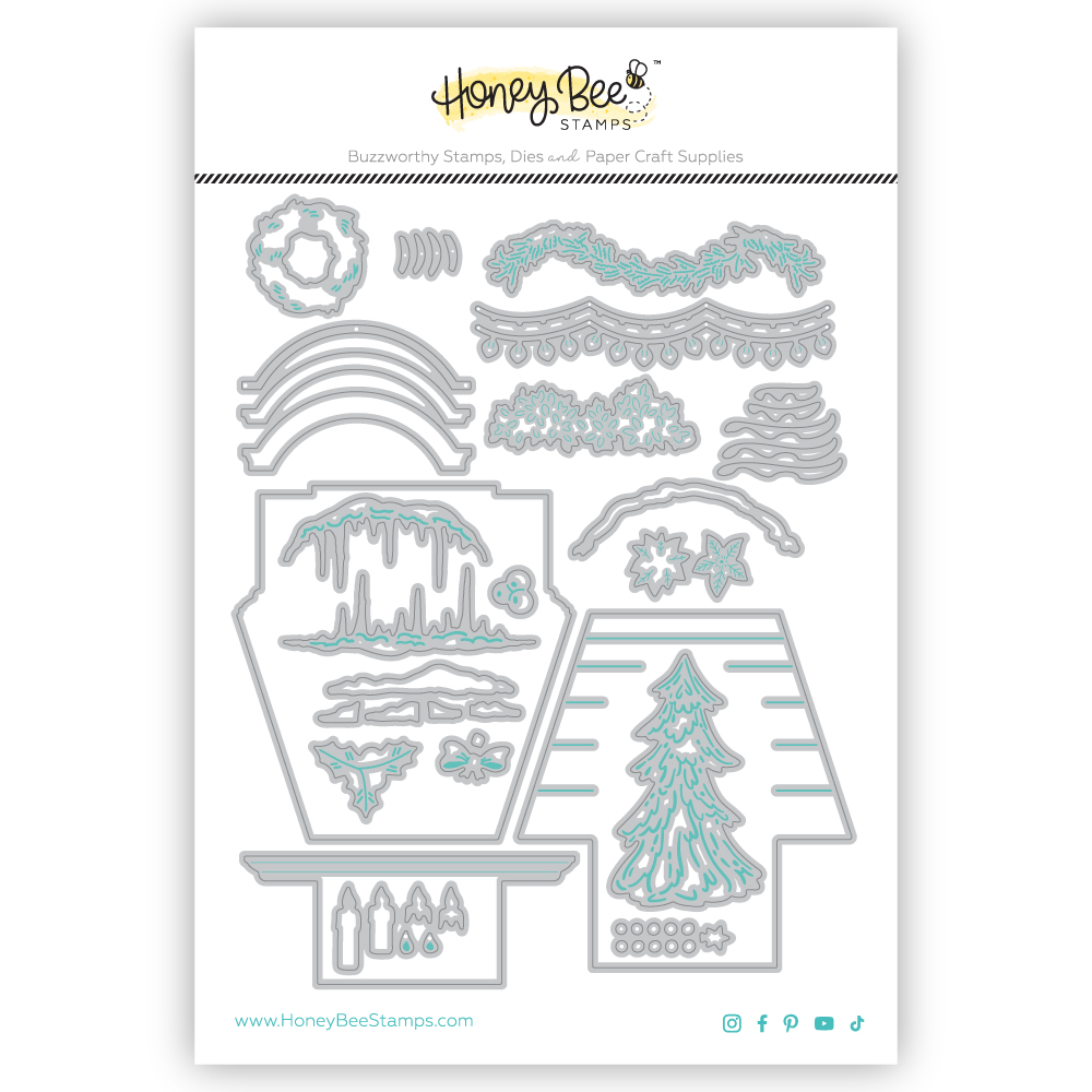 Honey Bee Lovely Layers: Window - Holiday Add-on Honey Cuts