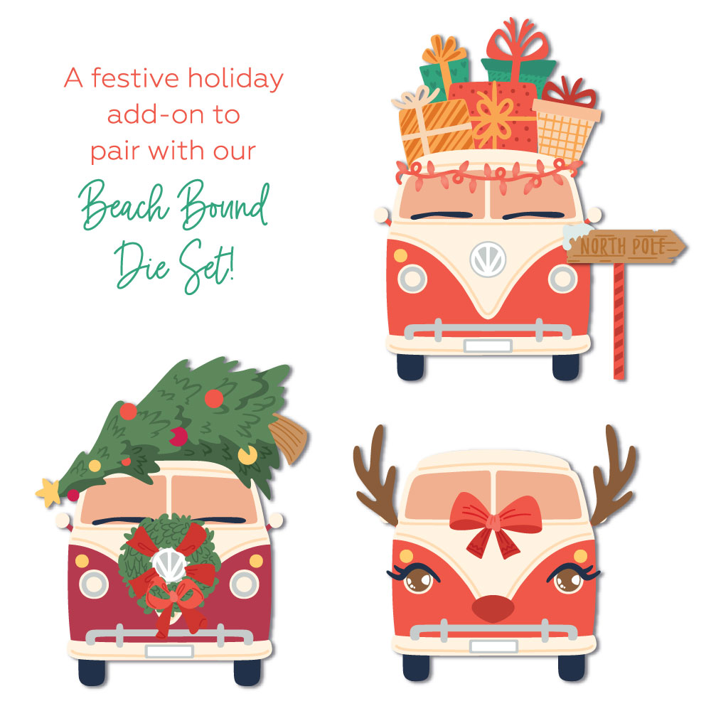 Honey Bee Lovely Layers: Beach Bound Holiday Add-on Honey Cuts