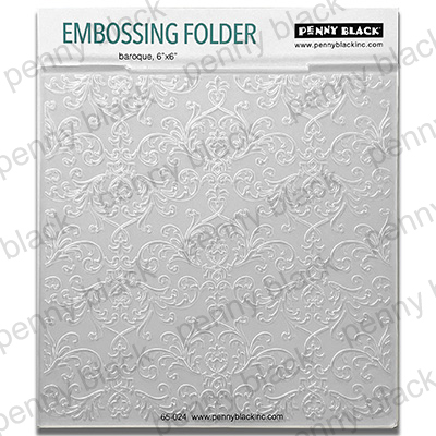 Penny Black Embossing Folder Baroque