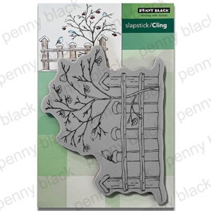 Penny Black Cling Stamp Picket Perch