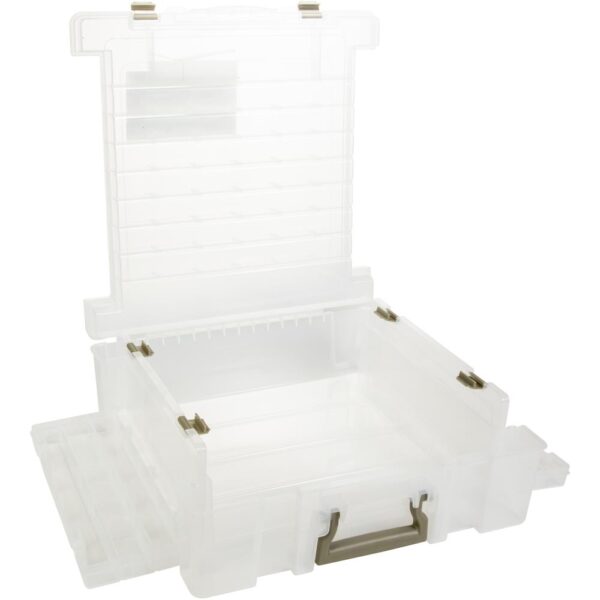 ArtBin Super Satchel Deluxe-17.25"X16.75"X5" Translucent