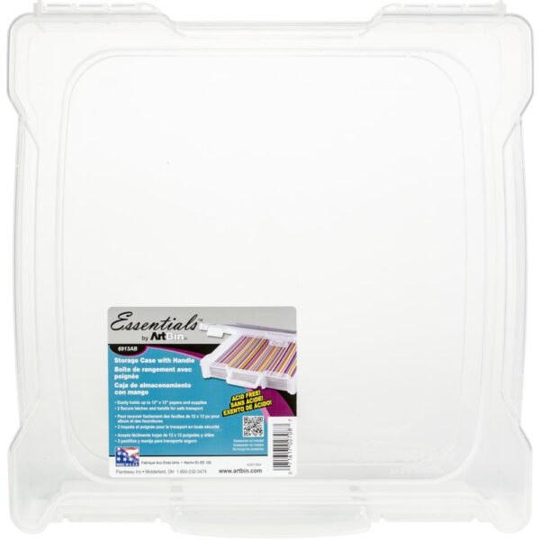 ESSENTIALS BY ART BIN 12X12 STORAGE BIN