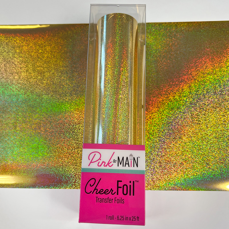 PINK & MAIN CHEERFOIL GLITZY GOLD