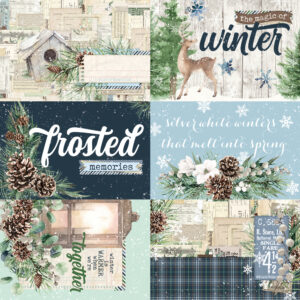 Simple Stories Simple Vintage Fresh Snow 12X12 4X6 Elements