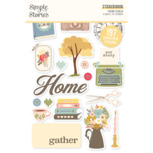 Simple Stories Front Porch Sticker Book