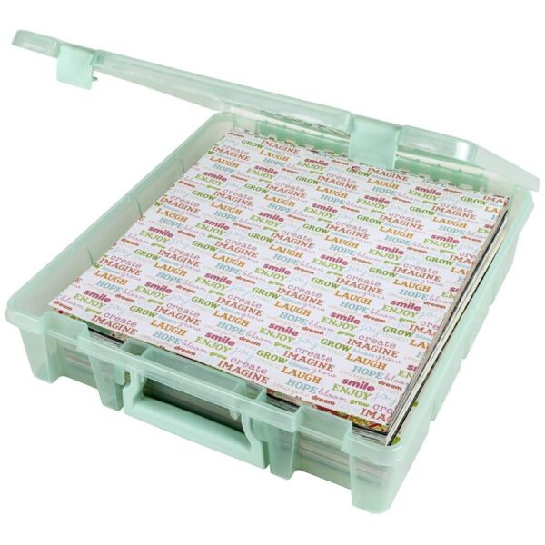 ArtBin Super Satchel Single Compartment-Mint, 15.25"X14"X3.5"