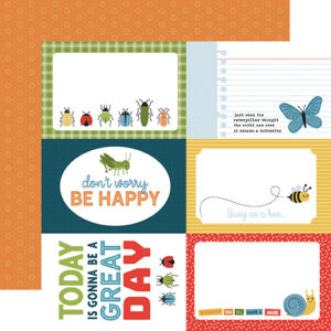 Echo Park Little Things Mean A Lot 12X12 6X4 Journaling Cards