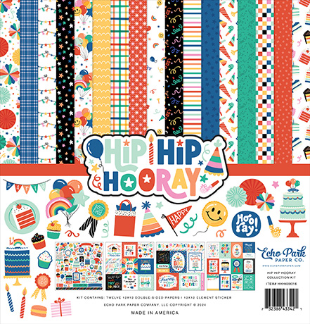 Echo Park Hip Hip Hooray Collection Kit