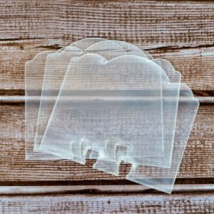 Clear Scraps Memory Dex Acrylic Scallop