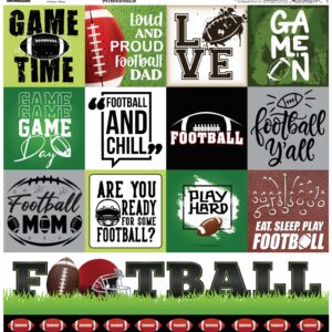 Reminicse Let's Play Football Sticker