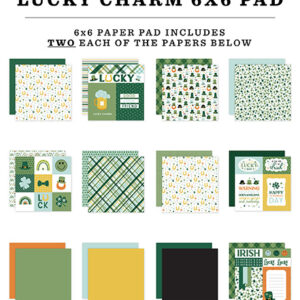 Echo Park Lucky Charm 6X6 Paper Pad