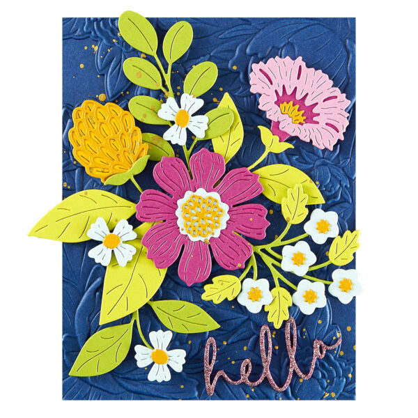 Spellbinders Vivid Blooms Etched Dies From the Vivid Expressions Collection