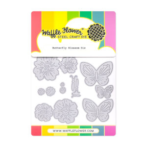 Waffle Flower Die Butterfly Blossom